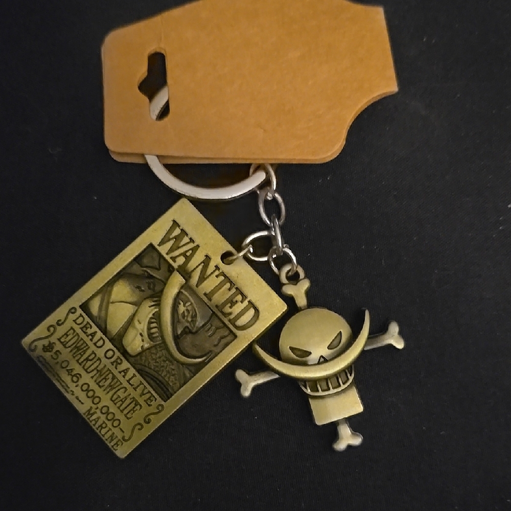 Gold Skull Keychain